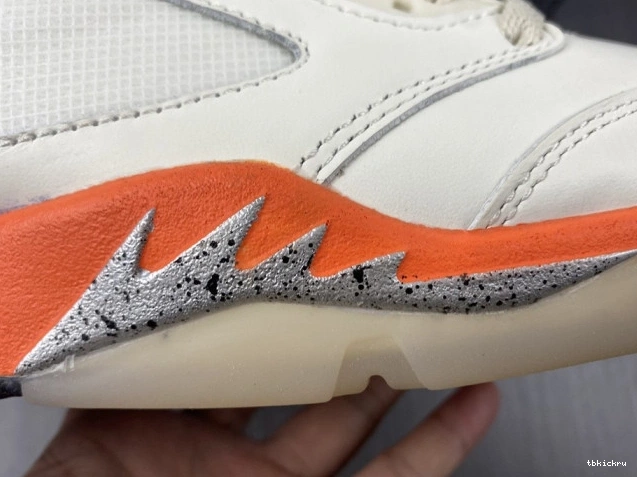 Reps TBkick Orange 5 DC1060-100 Jordan Total Retro 0627